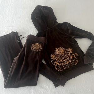 Juicy couture sport jacket pants nicky fabric- super cozy, Size S small NEW